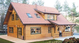 Wooden houses - modern log cabins at affordable prices